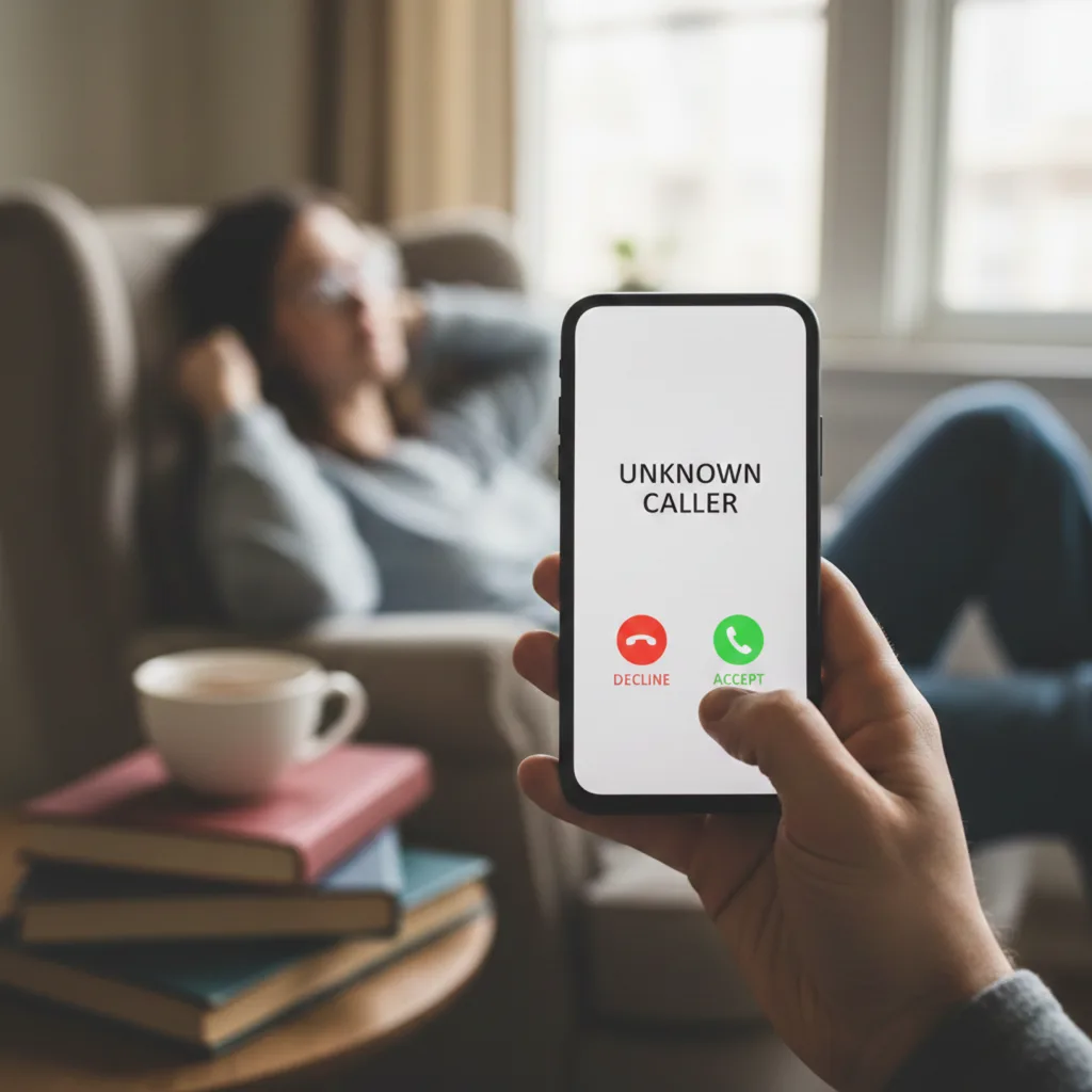 Blocks spam and telemarketers