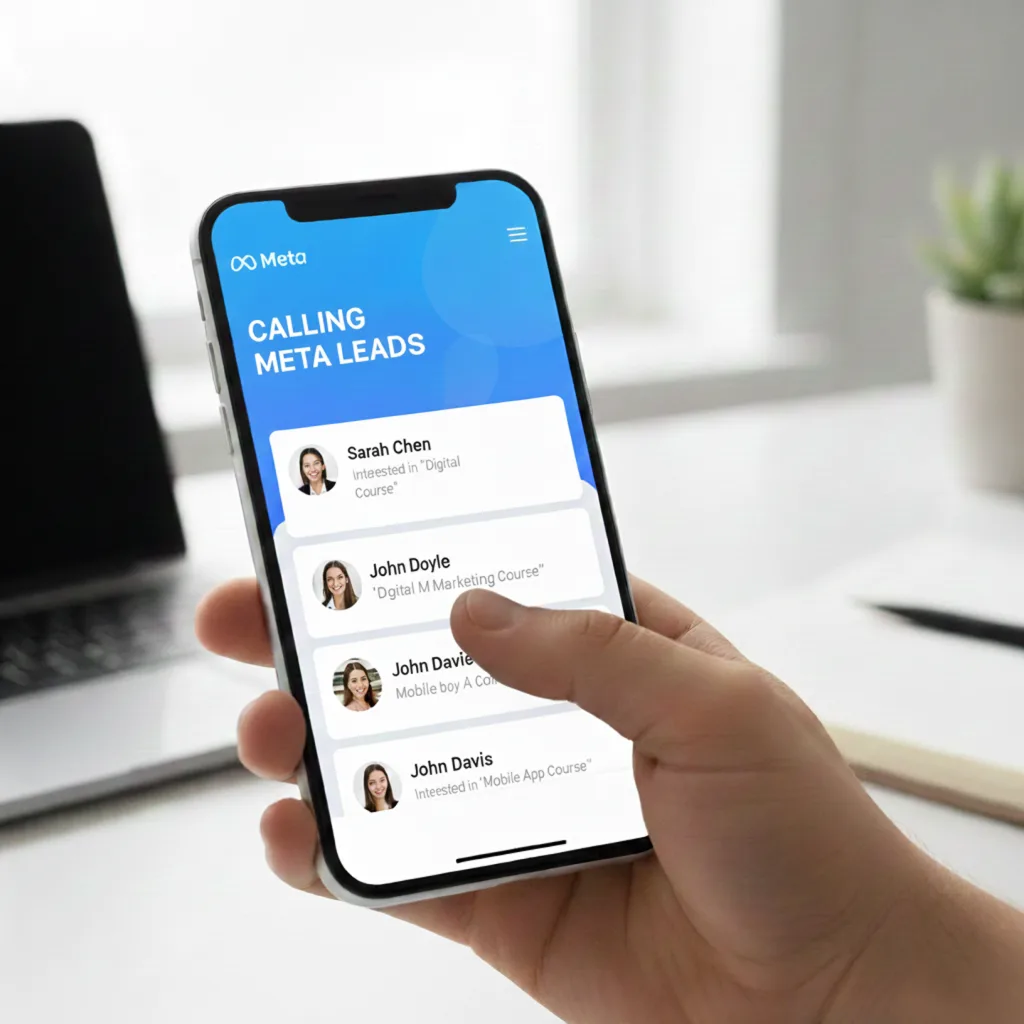Instantly calls your ad leads